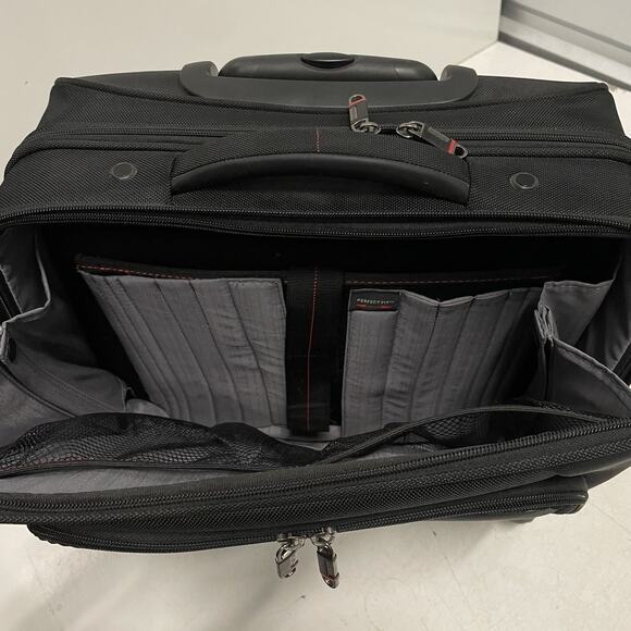 Samsonite Xenon 3.0 Spinner Mobile Office Telescoping Handle Black Luggage Bag - Picture 13 of 16